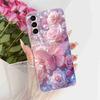 For Samsung Galaxy S21 Pro Case Fashion Flower Bumper Coque For Samsung S 21 S21 Pro Shockproof Soft Case Cover