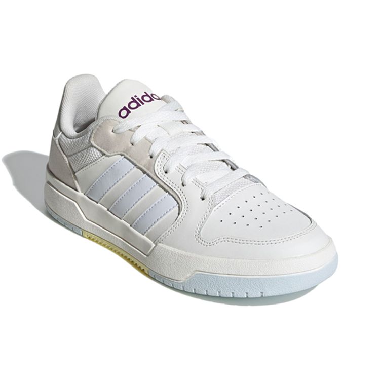 Adidas Entrap White Glory Purple Женские кроссовки Коричневые облака-Белая обувь-Белый EH1298