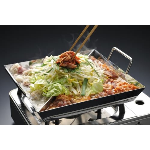 Endo Shoji Commercial Chirito Pan, 21cm Deep, 18-0 Stainless Steel, Made In Japan, QTL6001