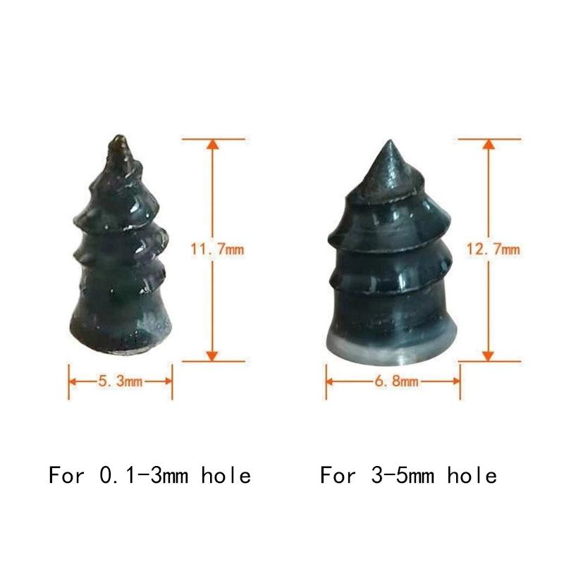 10/20/30/40Pcs Vacuum Tyre Repair Nails for Car Motorcycle Trucks Scooter Tire Puncture Repair Universal Tubeless Rubber Nails