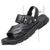 Summer Sandals Men's Beach Shoes Men Cowhide Slippers Thick-soled Leather Sandals Men's Outdoor Flip Flops Man Sandalias Hombre