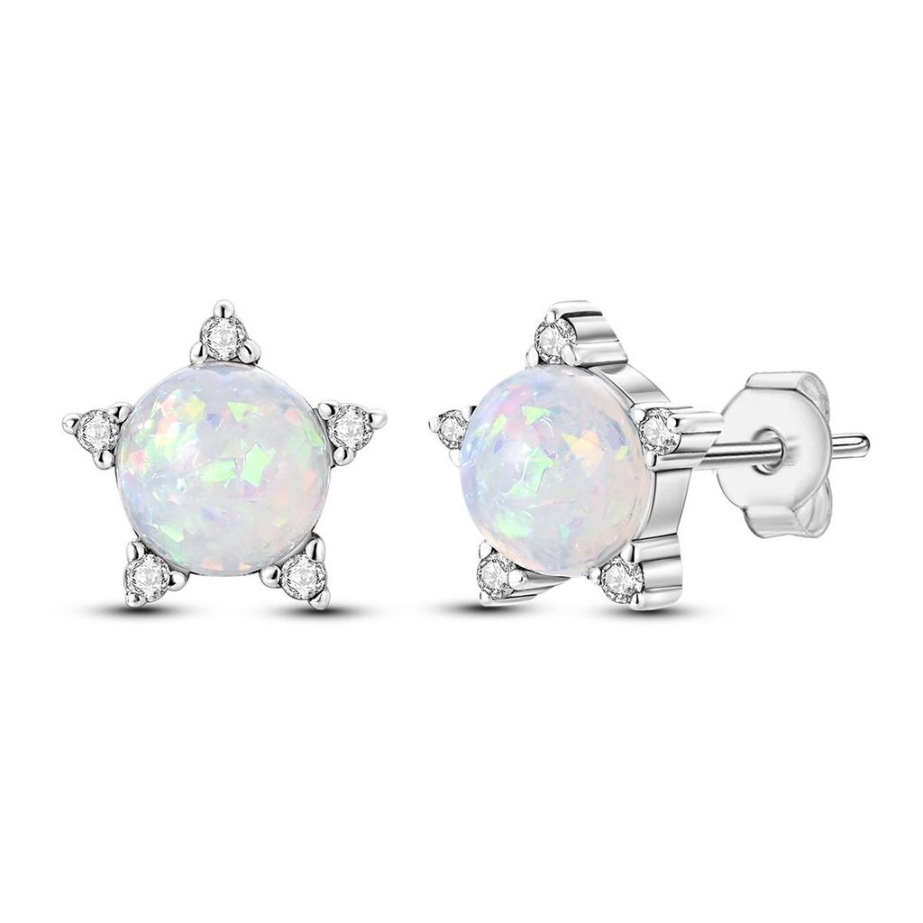 Copper Plated Hoop Earring For Woman Cat Dog Perfume Flower Pendientes Jewelry