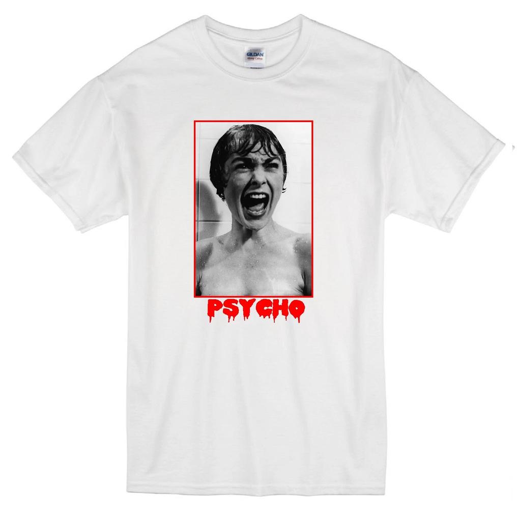 PSYCHO SHOWER SCENE JANET LEIGH MARION CRANE ALFRED HITCHCOCK WHITE T-shirt Tops Tees Unisex