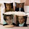 Подушка Леонардо Ди Каприо Чехол для спальни и гостиной Декоративный чехол для подушки для дивана