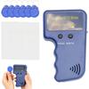 RFID Reader Writer Portable Handheld ID Card Reader Writer 125KHz with 6 Writable Cards and 6 Writable Tags