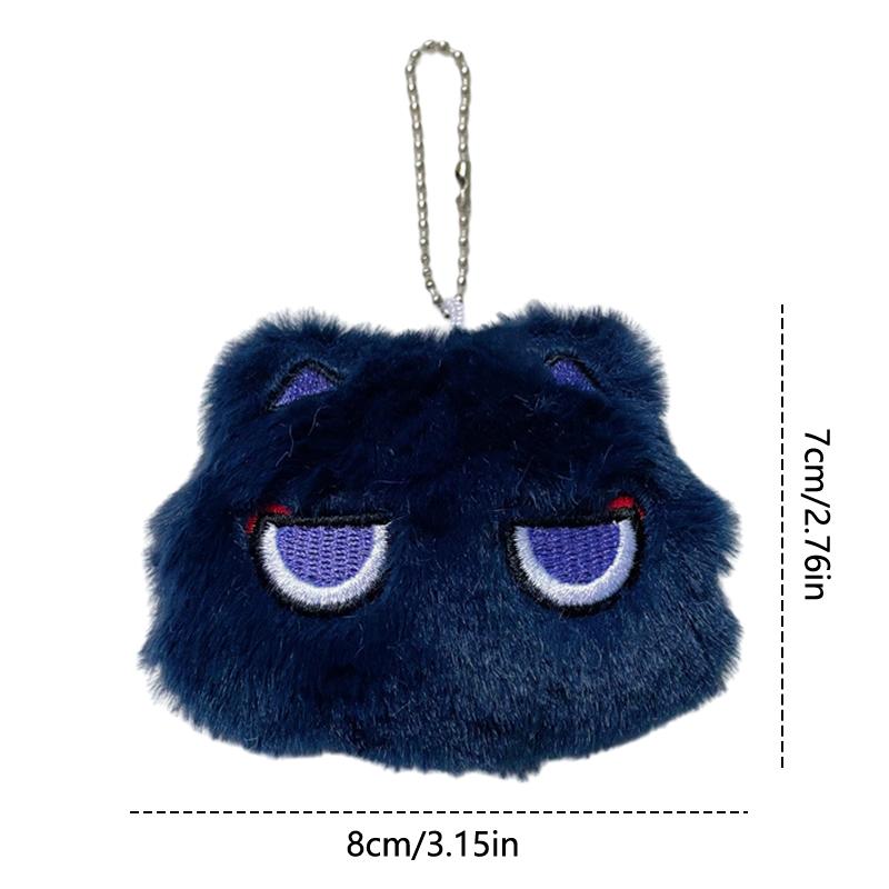 Брелок-подвеска в виде мультяшного кота, пищащая милая плюшевая кукла, игрушка кавайная мягкая сумка-подвеска, украшения для пары друзей, подарок