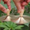 2PCS Hand Cymbals Copper Excellent Sound Quality Easy To Grip Early Educational for Kids Children
