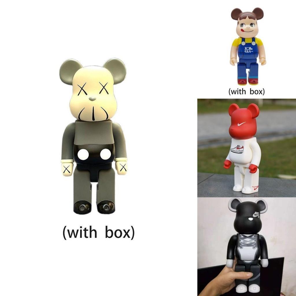 Трендовая фигурка Bearbrick 400% Peko Железный Человек для уникальной коллекции