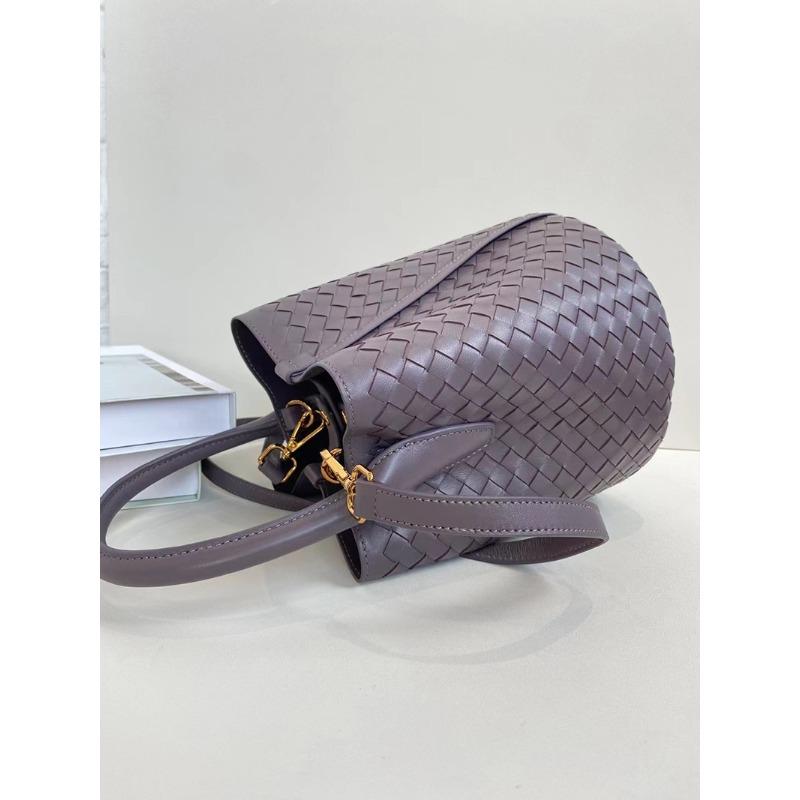 Новая плетеная сумка-ведро кожаная женская модная портативная сумка-мессенджер детская и мамина сумка нишевый дизайн портативная