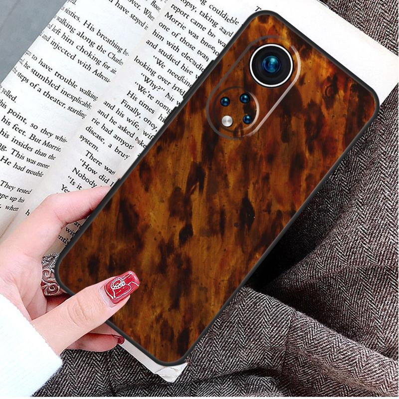 Чехол с узором "Черепаховый панцирь" для Honor Magic 5 Lite 6 Pro 50 70 90 Honor X8b X9b X6 X7 X8 X9 X6a X7a X8a X9a Чехол