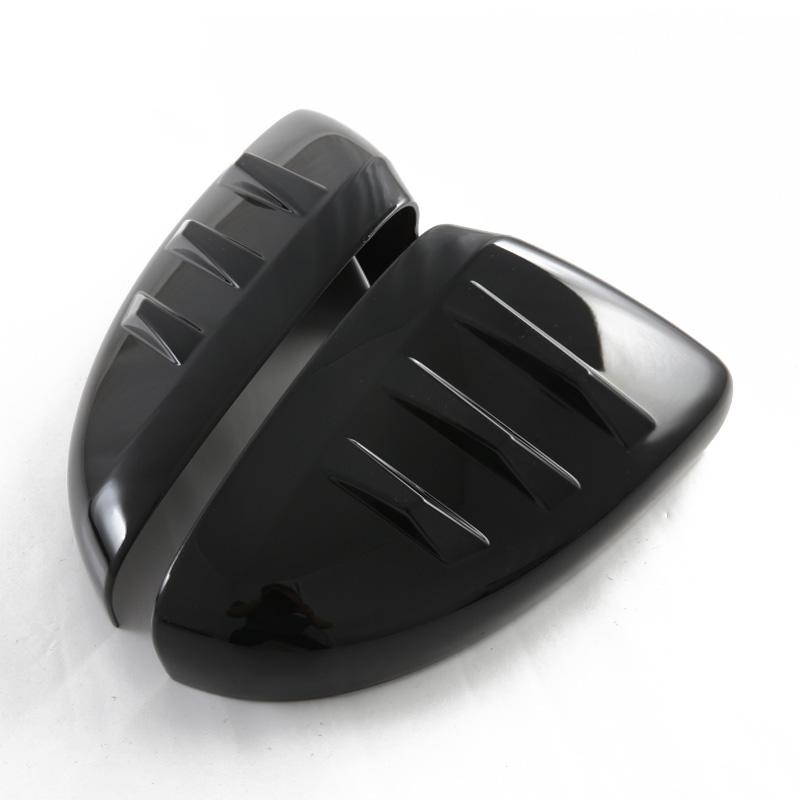 For MG HS 2018- ABS Rear View Cover Trim Rear view Mirror Case Cap Door Exterior Charging Port Panel Trim Charger Cover