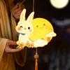 DIY Craft Middle Autumn Festival Lantern Chinese Rabbit Lantern  Cultural Event