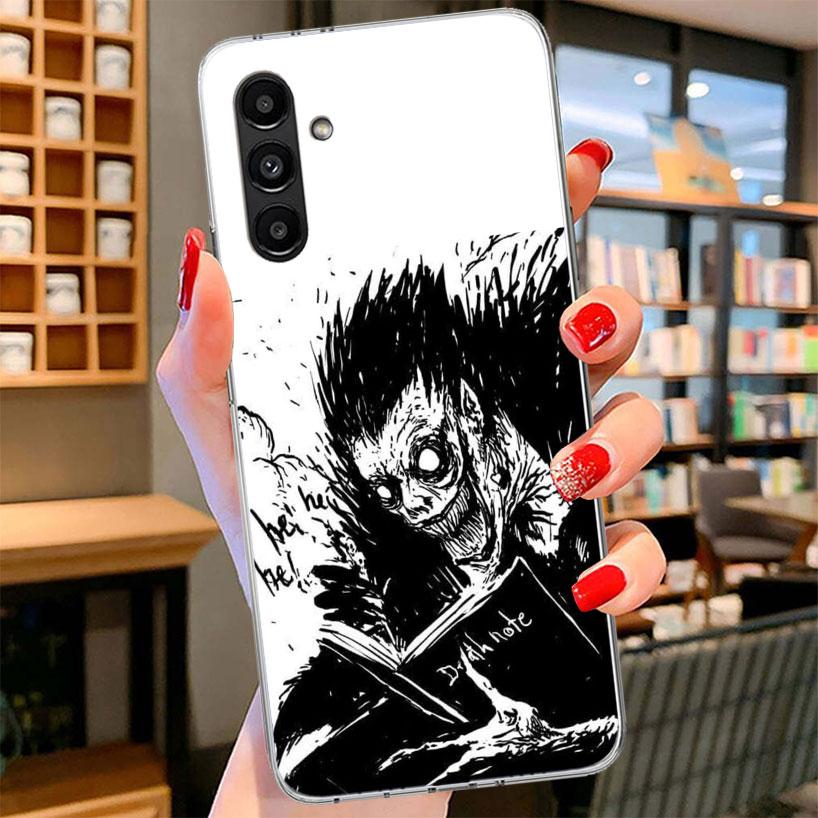 N-Note D-Death Anime Ryuk Phone Case For Samsung Galaxy A17 A37 A57 A16 A26 A36 A56 A15 A25 A35 A55 A14 A24 A34 A54 A13 A23 A33