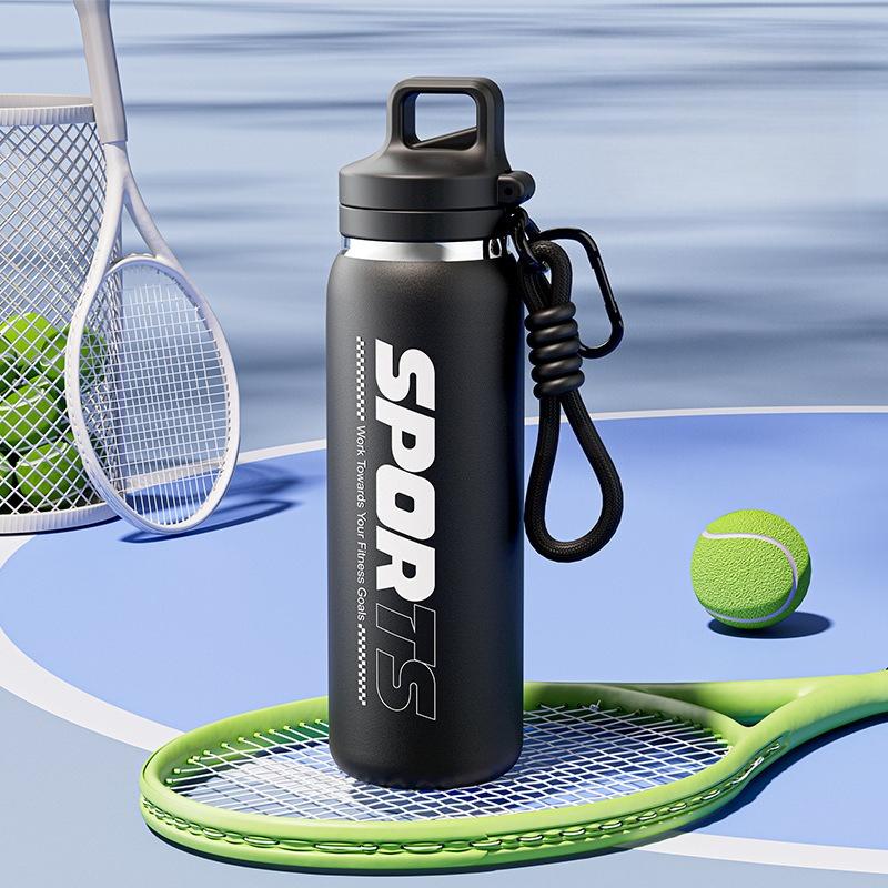 Insulated Cup Outdoor Cycling Sports Water Bottle Portable Handheld Car Cup