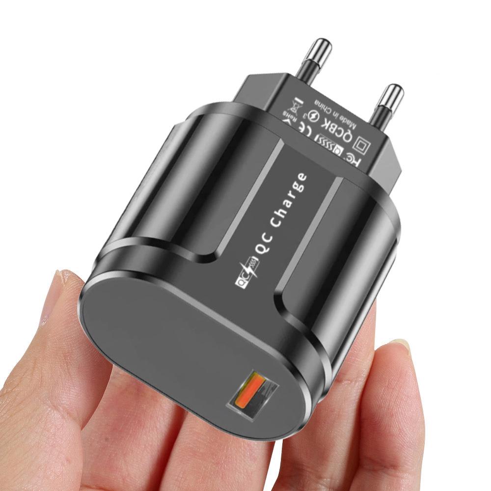 PD33W GaN QC3.0 Многопортовое EU Зарядное устройство 9V/12V Адаптер Быстрой Зарядки