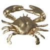 Латунная скульптура краба Краб Краб Украшение Новая мини-фигурка краба Главная