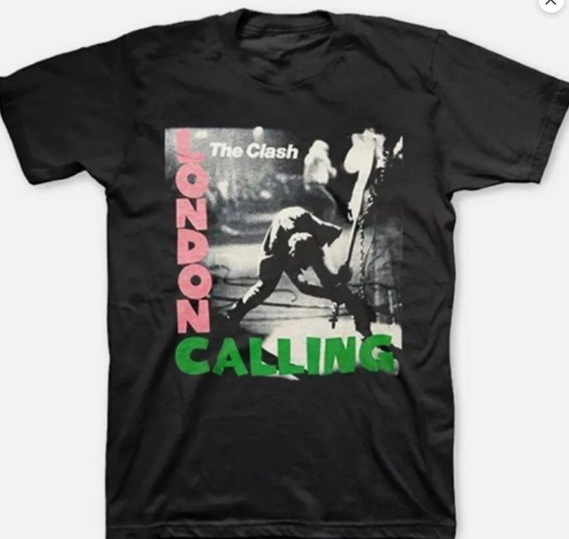 Футболка с обложкой альбома The Clash London Calling
