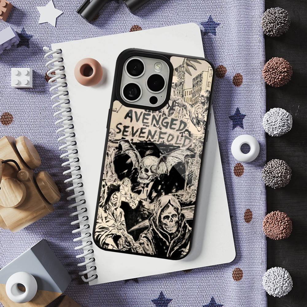 Band A-Avenged S-Sevenfold Phone Case  For iPhone 16,15,14,13,12,11,Pro,Max,Plus,Mini,Magsafe,Magnetic Wireless Charging Case