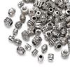 20g Flower Silver Plated Loose Tube Bead Spacer Beads For Jewelry Making Tube Charms DIY Bracelet Necklace Accessories