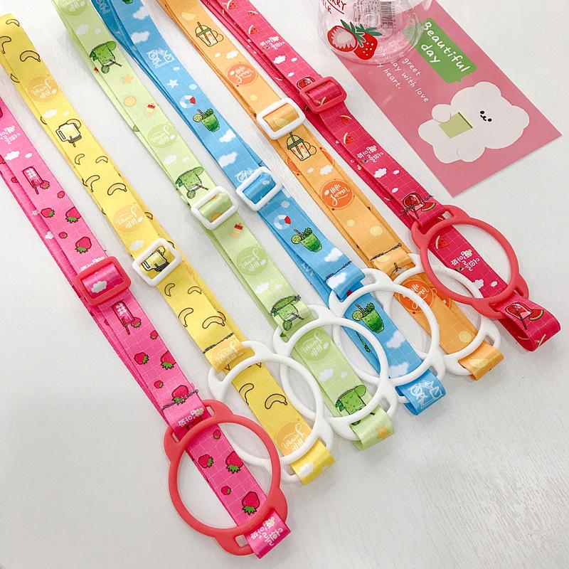 1Pc Water Bottle Shoulder Strap Kettle Straps Adjustable Portable Baby Buckle Lanyard For Outdoor Daily Walking Biking Hiking