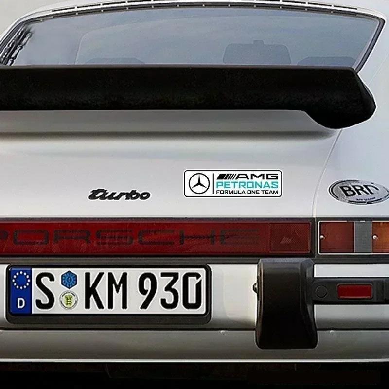 Светоотражающие наклейки от царапин на заднее стекло автомобиля Для Mercedes Benz AMG W206 W204 W205 W212 W213 W221 W222 W223 W251 W464 W240