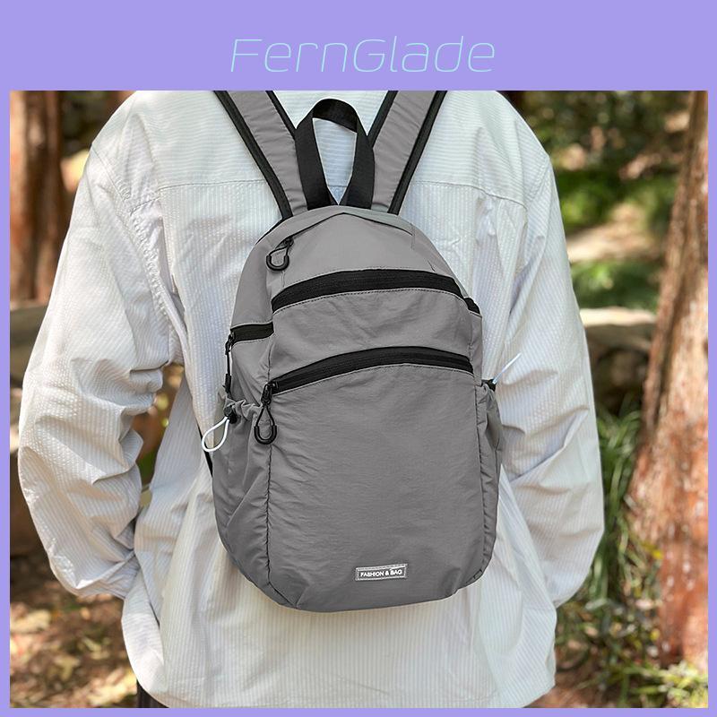 Outdoor Travel Mini Back Pack With Breathable Nylon And Air Cushion Straps For Casual Hiking And Commuting