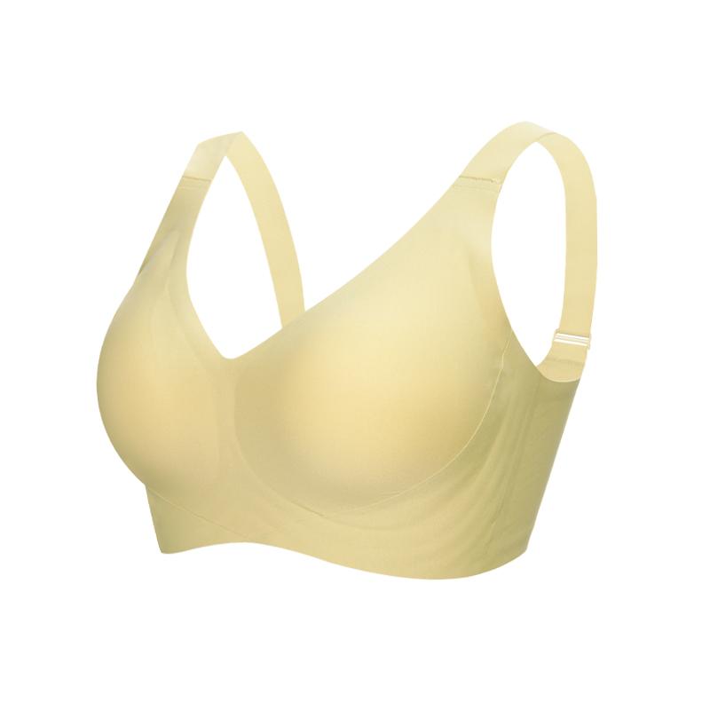 Женский бюстгальтер больших размеров, бесшовный бюстгальтер без косточек, с поддержкой подъема, спортивный бюстгальтер с эффектом пуш-ап, женский Lingere M-4XL, чашка CDE
