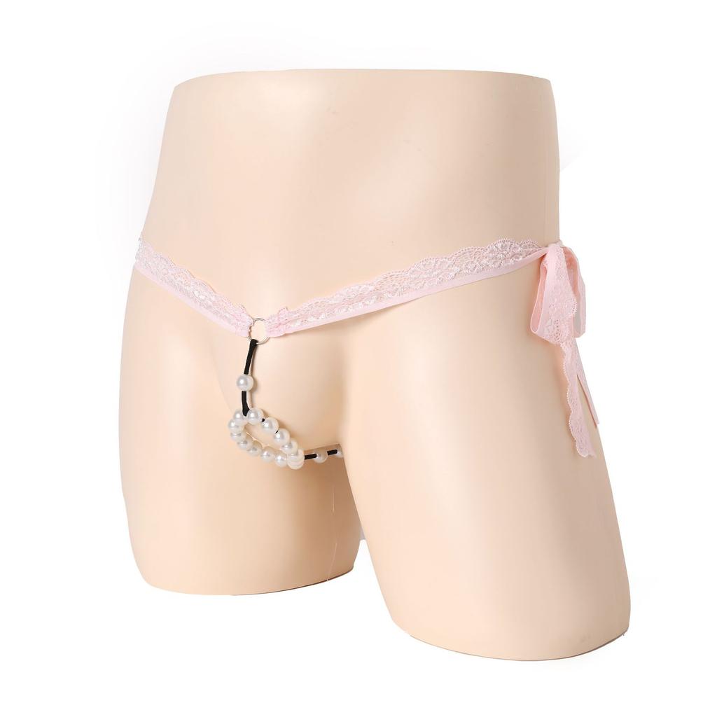 2025 новые трусики-стринги соблазнение кружево жемчуг сексуальная страсть сексуальные стринги
