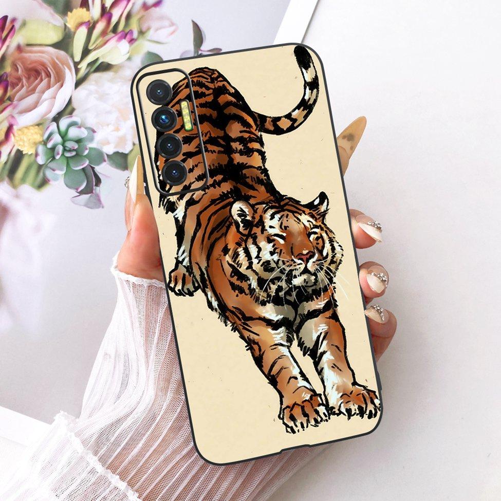 Чехол Для Tecno Camon 17P Чехол Силиконовый Милый Кот Роскошный Модный Забавный Расписной Чехол Для Телефона Для Tecno Camon 17P CG7 CG7n