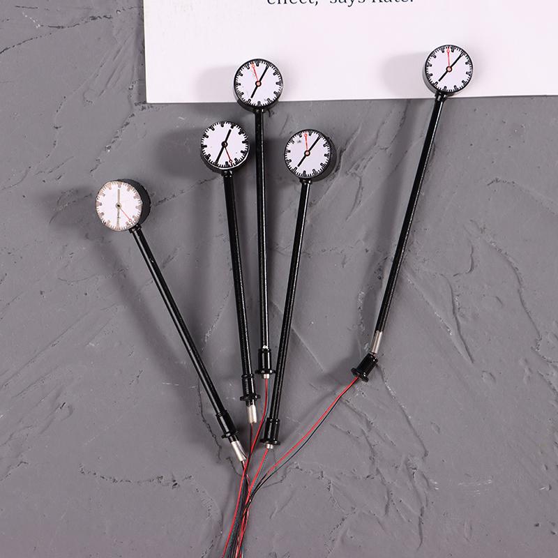 Миниатюрная светодиодная модель железной дороги Ho N Scale Lights Lit Platform Clock Lamp