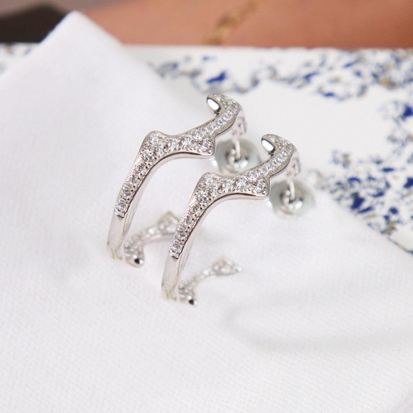 Винтажные серьги популярного бренда 2023 года для женщин, серьги-подвески с бриллиантами в виде лозы изысканного качества, роскошные ювелирные изделия, дизайнерские женские серьги