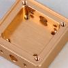 Aluminum RF Box With SMA Connector High Performance Electromagnetic Shield Enclosure For Radio Frequency Circuits