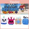 Мягкая игрушка Blox Fruits в коробке с леопардовым принтом фиолетового цвета. Мягкое и пушистое чучело для детей, высота 15 см