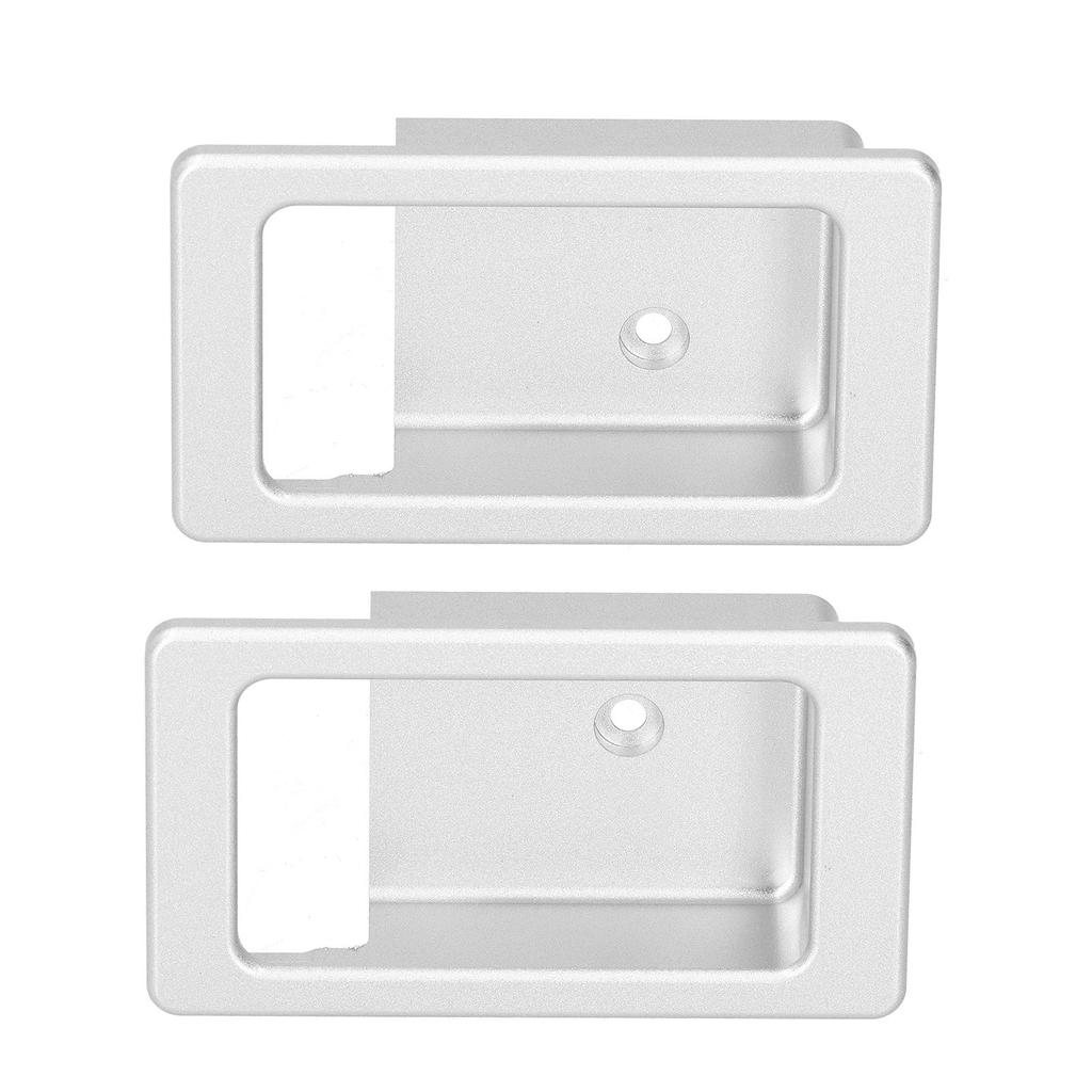 2Pcs Inner Door Handle Bowl Pull Aluminium Alloy Replacement Fit for Land Rover Defender 2004‑2018