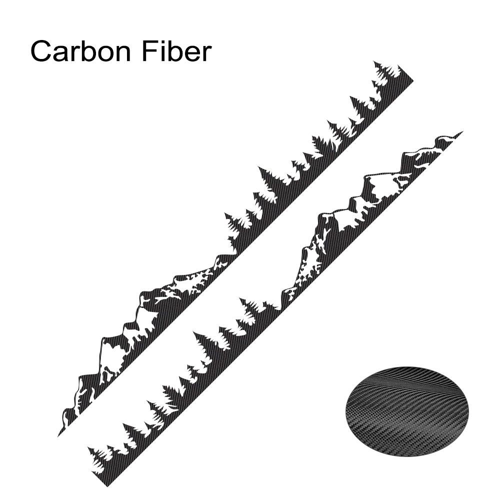 2PCS Car Side Door Stickers For Mercedes Benz Citan 109 Tuning Accessories Camper Van Mountain Graphics Vinyl Film