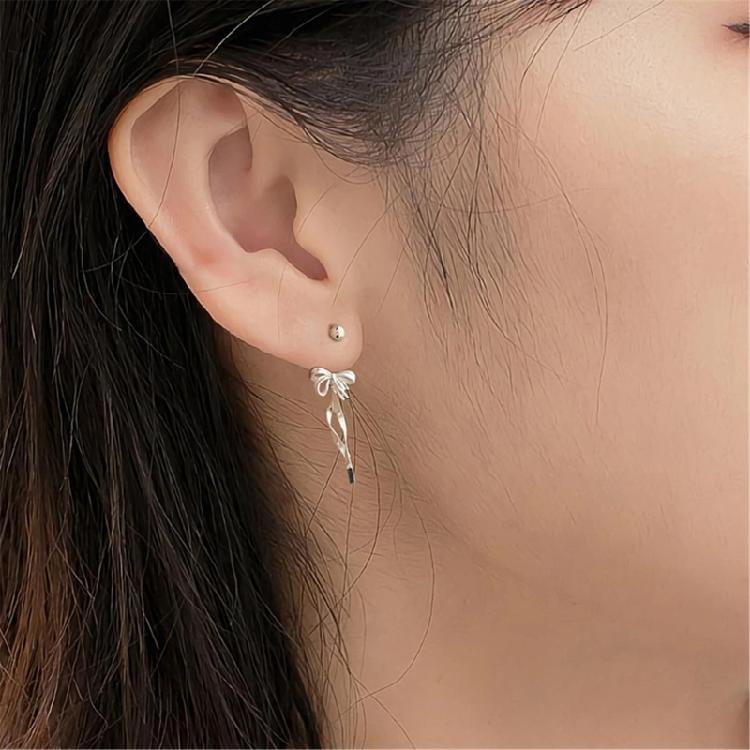 Модные серьги-бантики Украшение Модные гвоздики для ушей Украшения Серьги для женщин