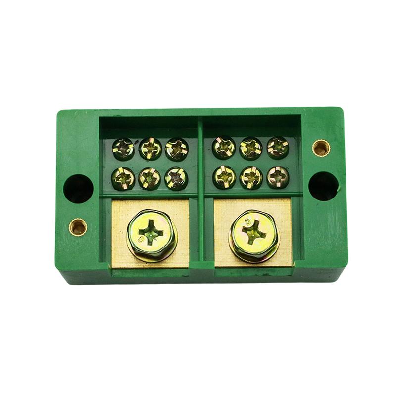 Wire Terminal Box Single Phase 2-In 8-Out Fj6/Jhd Wire Connector Terminal Block