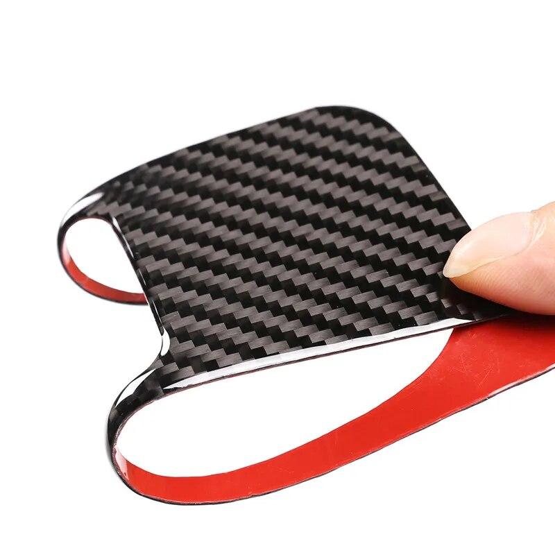 ABS Carbon Fiber Interior Moulding Trim Window Glass Lift Switch Sequins Frame For Mercedes Benz V Class W447 V260 2015-