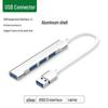 Концентратор Type-C - USB 3.0 для компьютера, телефона, мыши, клавиатуры и кард-ридера