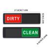 Dishwasher Magnet Clean Dirty Sign Non-Scratching Strong Magnet Or Options Indicator Tells Whether Dishes Are Clean Or Dirty