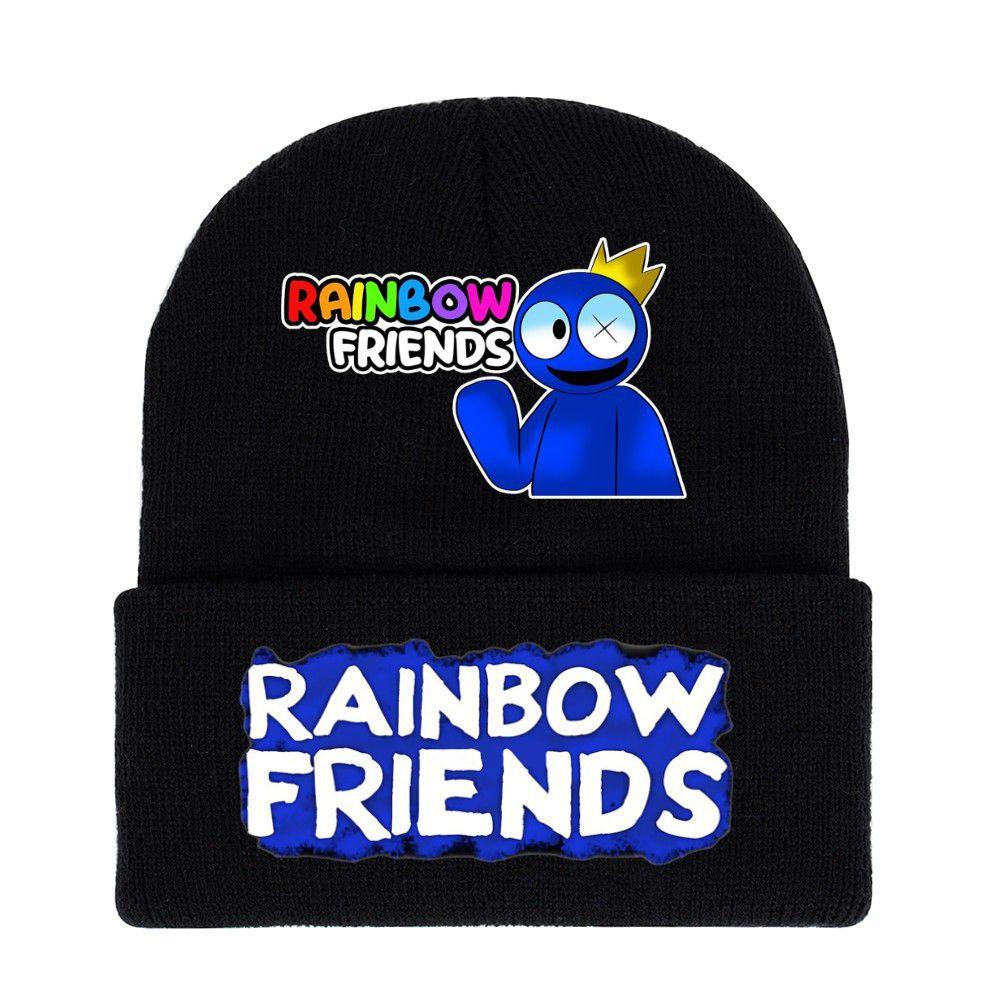 Вязаная шапка Roblox Rainbow Friends Мягкая и теплая Рождественский подарок для мужчин и женщин