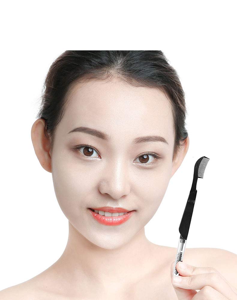 Yesmart Нержавеющая сталь Складная Расческа для ресниц Тушь для ресниц Бровь Ресницы Бровь Бровь Yes107 2 шт., Расческа, Расческа, Расческа, Навинчивающаяся кисточка, Кисточка, Кисточка,