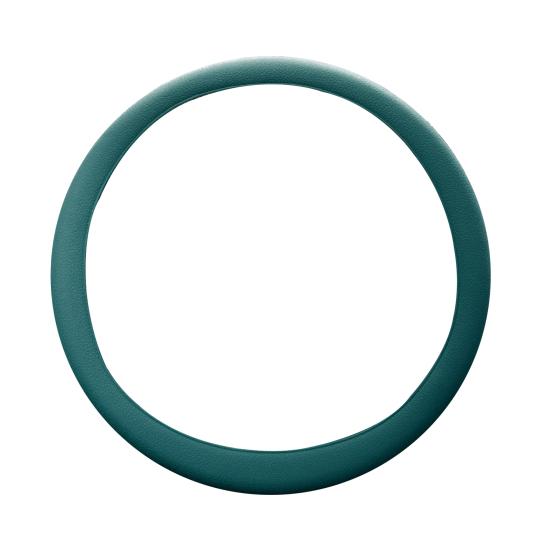 Силиконовый чехол на руль, однотонный, износостойкий, нескользящий дизайн, простая установка, универсальный защитный чехол на руль.