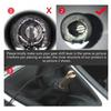 5 Speed MT Manual Gear Shift Knob Carbon Fiber For BMW 1 3 5 6 Series X1 X3 X5