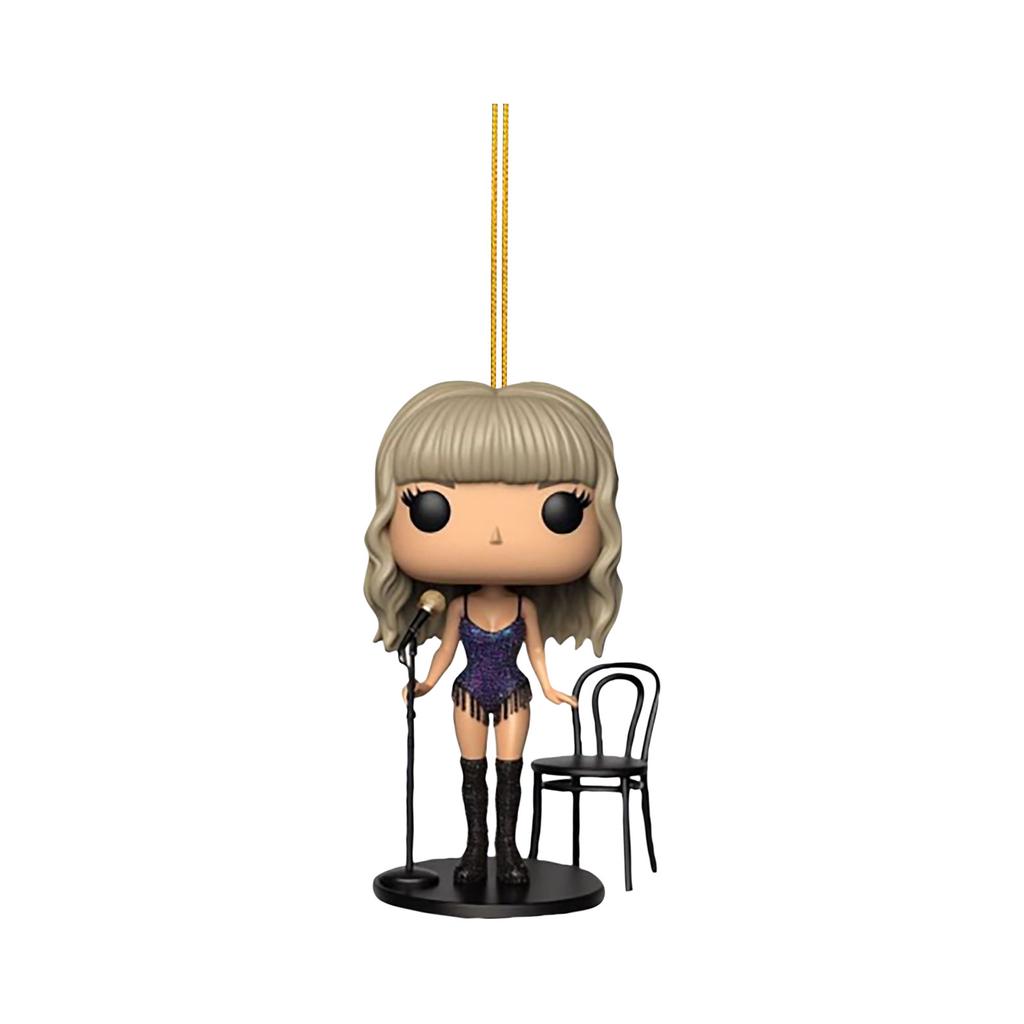 Украшения для рождественской елки, акриловые подвесные украшения для рождественской елки, домашний автомобиль, рюкзак, подвеска, подарок для детей