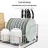 Upgraded 304 Stainless Steel Countertop Dish Rack