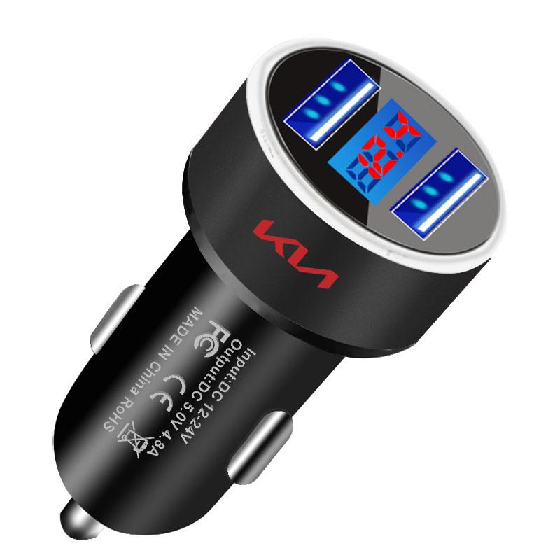 Автомобильное зарядное устройство USB Type-C Адаптер быстрой зарядки Для Kia Rio 3 K2 Ceed Cerato K3 Sportage 4 Picanto K5 Optima Sorento Forte Stinger