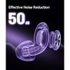 Беруши для сна с шумоподавлением 50 дБ, концертные беруши для снижения шума, многоразовые мягкие силиконовые беруши для храпа, стрельбы, мотоцикла