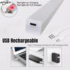 AITHEA Rechargeable Motion Sensor LED Bar Light Induction Night Light Portable Lamp for Cabinet Bedside Bathroom Mirror Light