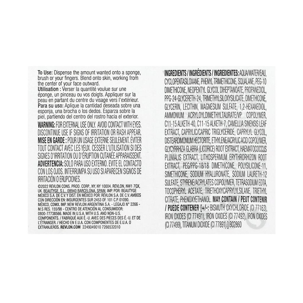 Revlon Jodo, Skin Care Foundation, 217 Beige, 1 Fl Oz (30 Ml)